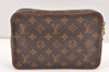 Authentic Louis Vuitton Monogram Compiegne 23 Clutch Hand Bag M51847 LV 1902K