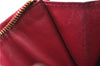 Authentic Louis Vuitton Vernis Pochette Cles NM Coin Purse Case M91669 Red 1903G