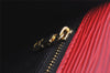 Authentic Louis Vuitton Epi Monceau 2Way Shoulder Hand Bag Red M52127 LV 1903I