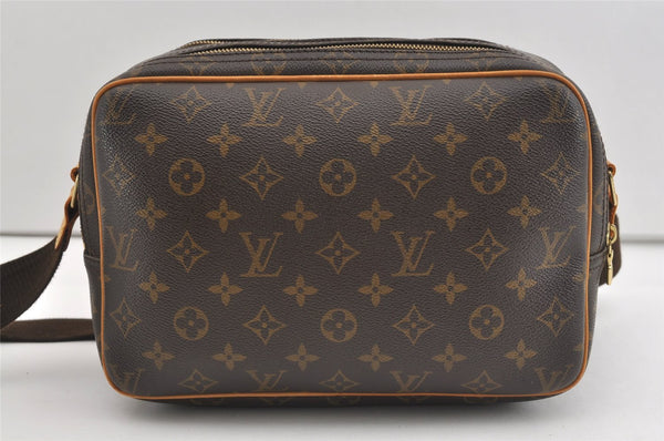 Authentic Louis Vuitton Monogram Reporter PM Shoulder Cross Bag M45254 LV 1903J