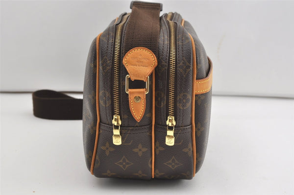 Authentic Louis Vuitton Monogram Reporter PM Shoulder Cross Bag M45254 LV 1903J