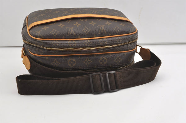 Authentic Louis Vuitton Monogram Reporter PM Shoulder Cross Bag M45254 LV 1903J