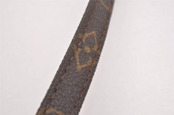 Authentic Louis Vuitton Monogram Leash Baxter MM Dog Lead M58056 LV 1904I