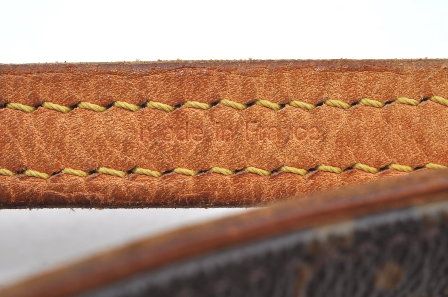 Authentic Louis Vuitton Monogram Leash Baxter MM Dog Lead M58056 LV 1904I