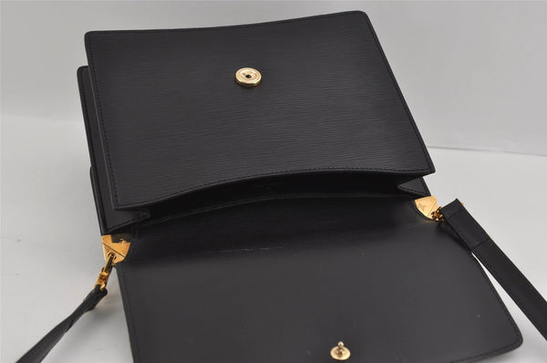 Authentic Louis Vuitton Epi Grenelle Shoulder Cross Body Bag M52362 Black 1905I
