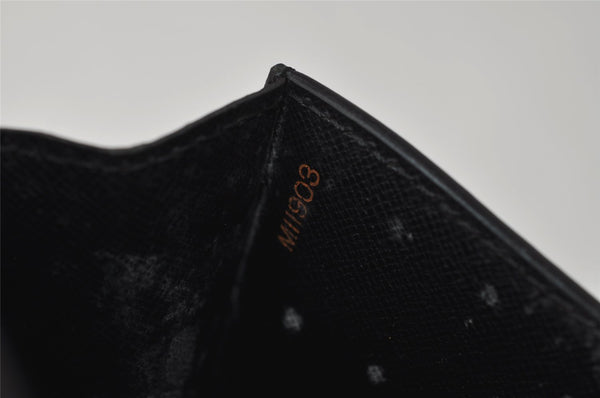 Authentic Louis Vuitton Epi Grenelle Shoulder Cross Body Bag M52362 Black 1905I