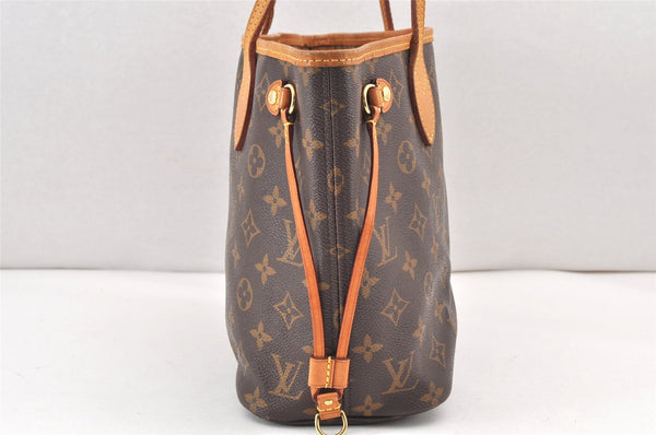 Authentic Louis Vuitton Monogram Neverfull PM Shoulder Tote Bag M46979 LV 1905K