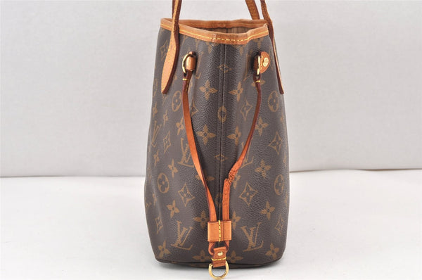 Authentic Louis Vuitton Monogram Neverfull PM Shoulder Tote Bag M46979 LV 1905K