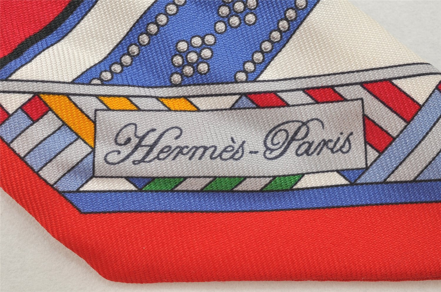 Authentic HERMES Twilly Scarf 