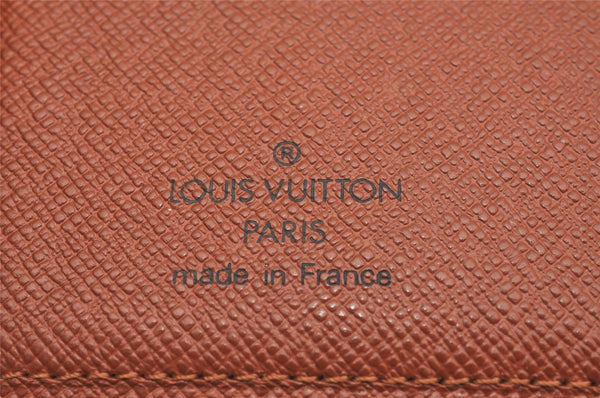 Authentic Louis Vuitton Monogram Agenda PM Notebook Cover R20005 LV 1907I