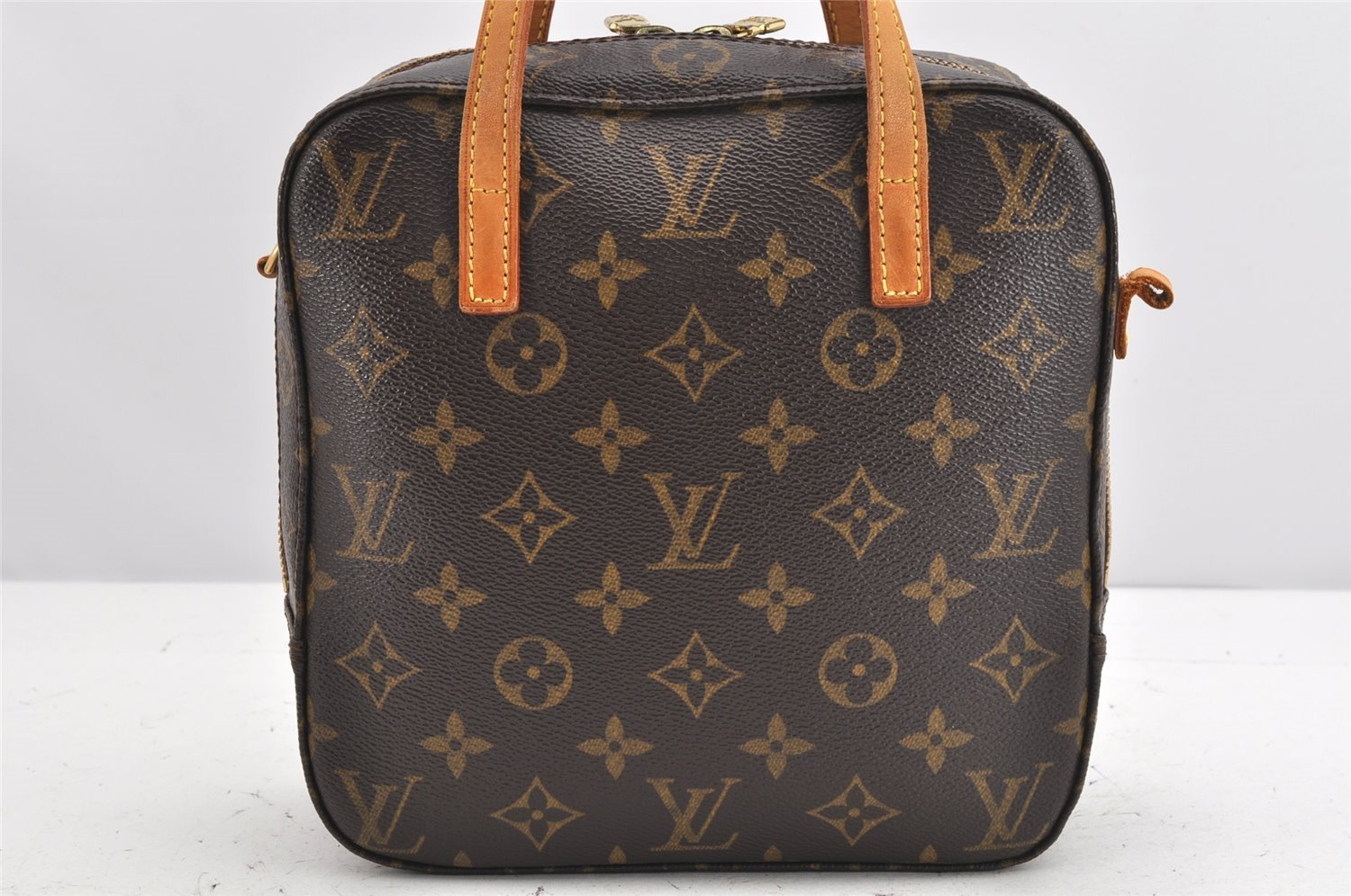 Authentic Louis Vuitton Monogram Spontini 2Way Shoulder Hand Bag M47500 LV 1907K