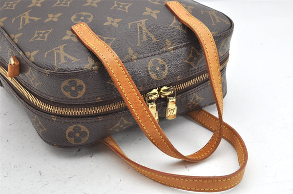 Authentic Louis Vuitton Monogram Spontini 2Way Shoulder Hand Bag M47500 LV 1907K