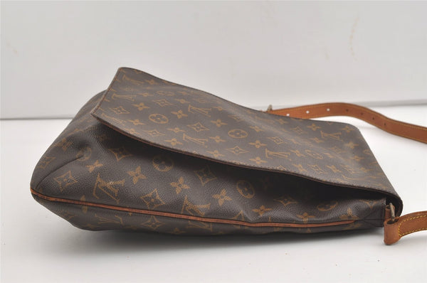 Authentic Louis Vuitton Monogram Musette Shoulder Cross Body Bag M51256 LV 1909J