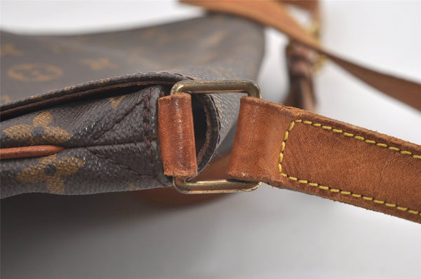 Authentic Louis Vuitton Monogram Musette Shoulder Cross Body Bag M51256 LV 1909J