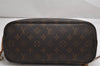 Authentic Louis Vuitton Monogram Neverfull PM Shoulder Tote Bag M40155 LV 1910K