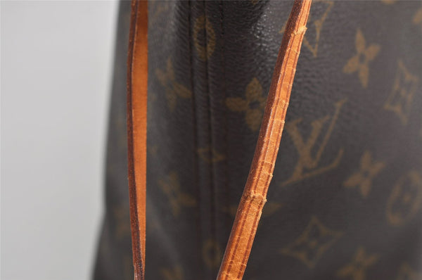 Authentic Louis Vuitton Monogram Neverfull PM Shoulder Tote Bag M40155 LV 1910K