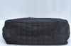 Authentic CHANEL New Travel Line Vintage Tote Bag Nylon Leather Black Junk 1911J