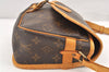 Authentic Louis Vuitton Monogram Sologne Shoulder Cross Body Bag M42250 LV 1911K