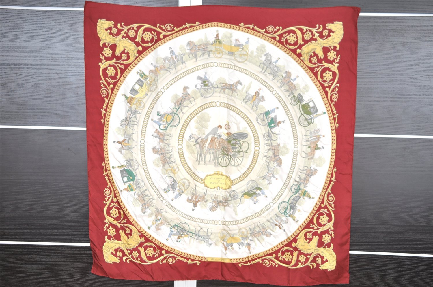 Authentic HERMES Carre 90 Scarf 