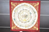 Authentic HERMES Carre 90 Scarf "LA PROMENADE DE LONGCHAMPS" Silk Bordeaux 1912I