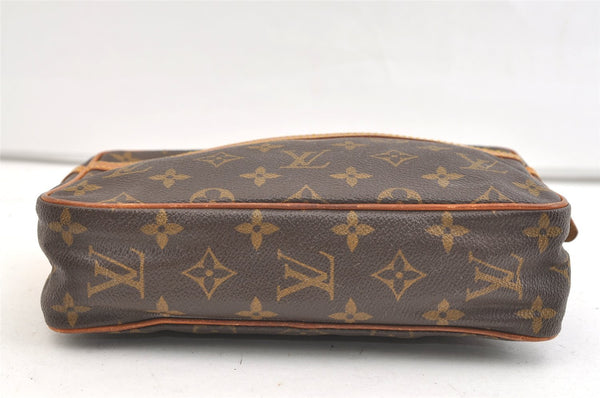 Authentic Louis Vuitton Monogram Compiegne 23 Clutch Hand Bag M51847 LV 1912K