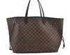 Authentic Louis Vuitton Damier Neverfull GM Shoulder Tote Bag N51106 LV 1914J