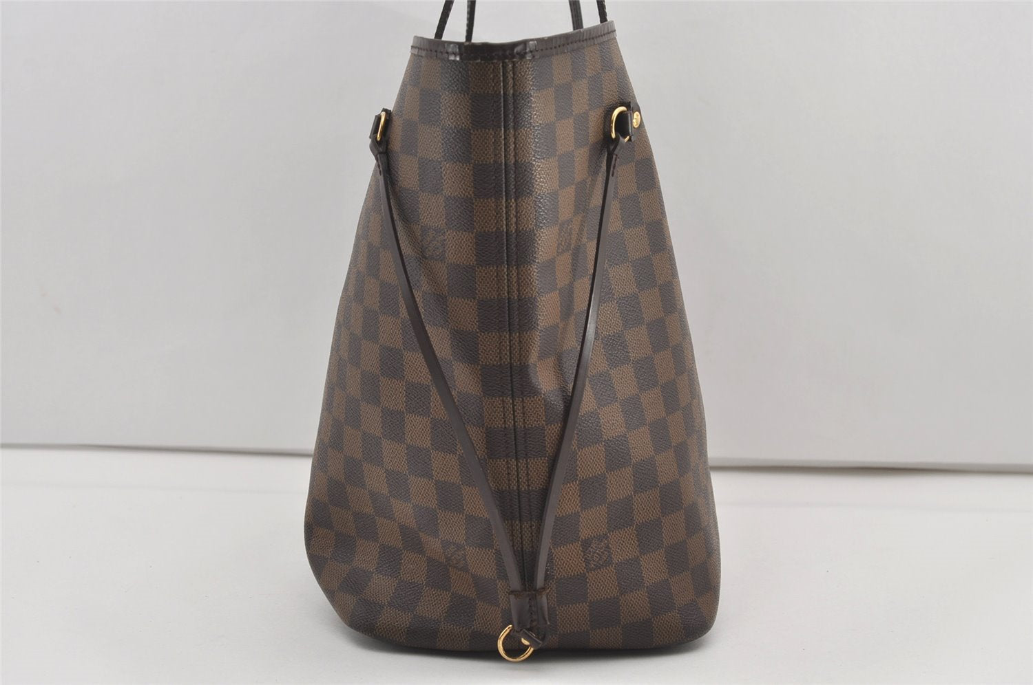 Authentic Louis Vuitton Damier Neverfull GM Shoulder Tote Bag N51106 LV 1914J