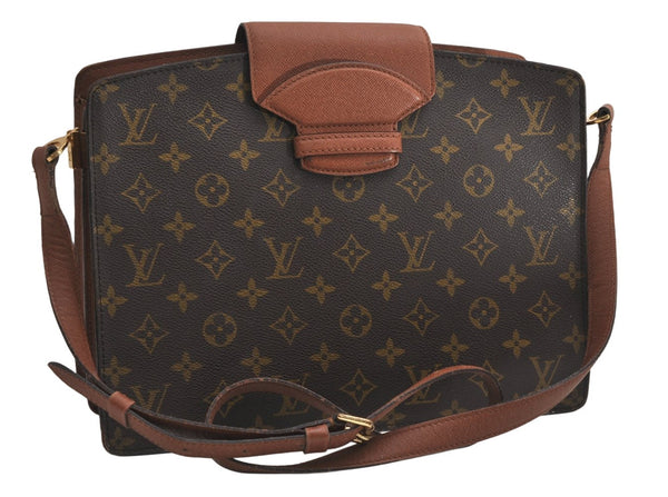 Authentic Louis Vuitton Monogram Courcelles Shoulder Cross Bag M51375 LV 1914K