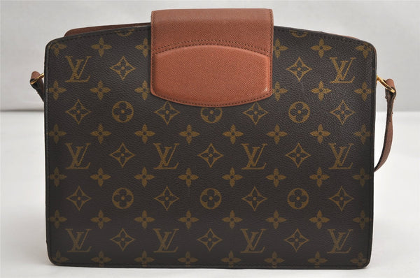 Authentic Louis Vuitton Monogram Courcelles Shoulder Cross Bag M51375 LV 1914K