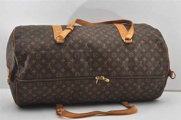 Authentic Louis Vuitton Monogram Sac Polochon 2Way Boston Bag M41222 LV 1915J
