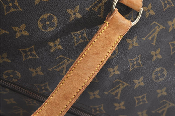 Authentic Louis Vuitton Monogram Sac Polochon 2Way Boston Bag M41222 LV 1915J