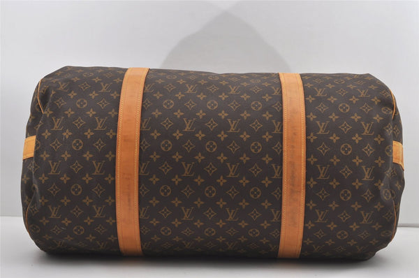 Authentic Louis Vuitton Monogram Sac Polochon 2Way Boston Bag M41222 LV 1915J
