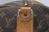Authentic Louis Vuitton Monogram Sac Polochon 2Way Boston Bag M41222 LV 1915J