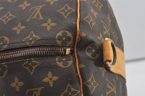 Authentic Louis Vuitton Monogram Sac Polochon 2Way Boston Bag M41222 LV 1915J