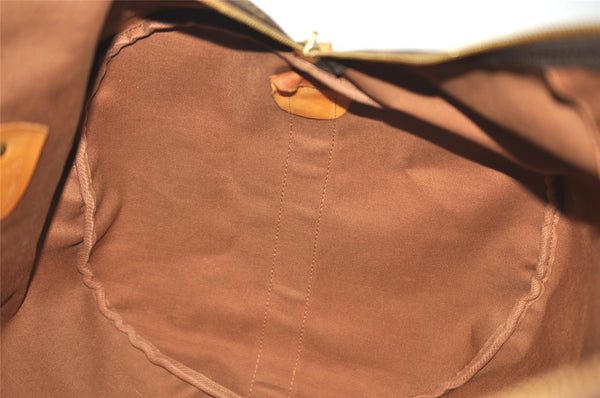 Authentic Louis Vuitton Monogram Sac Polochon 2Way Boston Bag M41222 LV 1915J