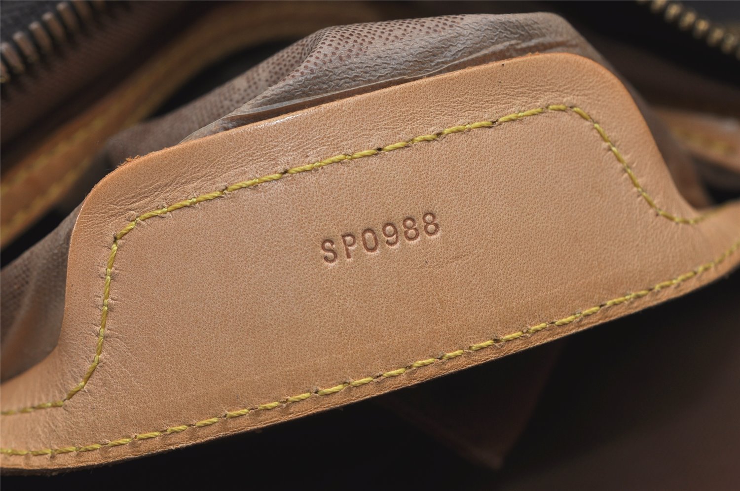 Authentic Louis Vuitton Monogram Sac Polochon 2Way Boston Bag M41222 LV 1915J