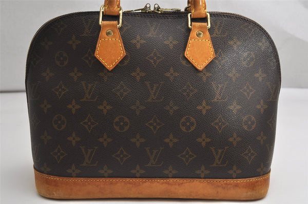 Authentic Louis Vuitton Monogram Alma Hand Bag Purse M51130 LV 1915K