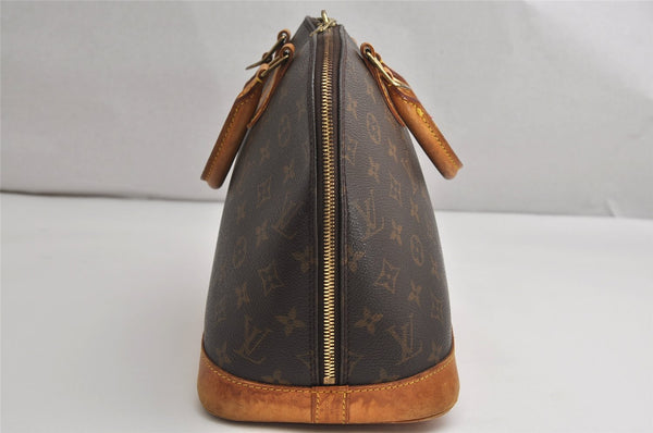 Authentic Louis Vuitton Monogram Alma Hand Bag Purse M51130 LV 1915K
