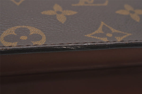 Authentic Louis Vuitton Monogram Pochette Homme Clutch Hand Bag M51795 LV 1916I