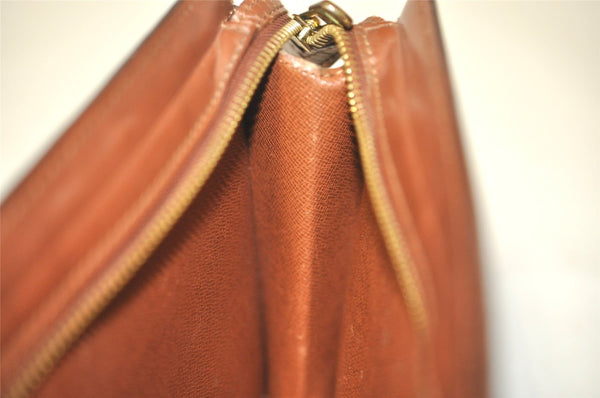 Authentic Louis Vuitton Monogram Pochette Homme Clutch Hand Bag M51795 LV 1916I