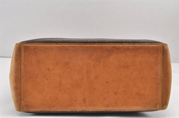 Authentic Louis Vuitton Monogram Cabas Mezzo Shoulder Tote Bag M51151 Junk 1916K