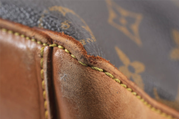 Authentic Louis Vuitton Monogram Cabas Mezzo Shoulder Tote Bag M51151 Junk 1916K