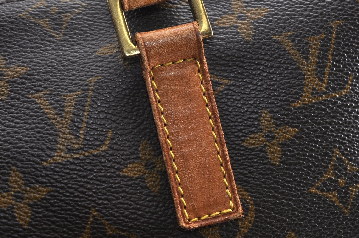 Authentic Louis Vuitton Monogram Cabas Mezzo Shoulder Tote Bag M51151 Junk 1916K