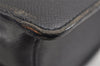 Auth Louis Vuitton Taiga Laguito Business Bag Briefcase Black M31092 LV 1917J