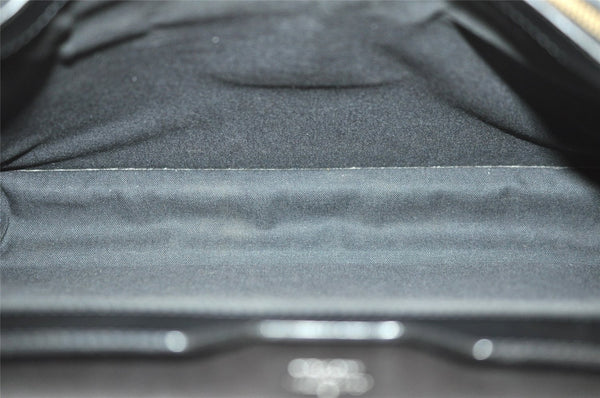 Auth Louis Vuitton Taiga Laguito Business Bag Briefcase Black M31092 LV 1917J