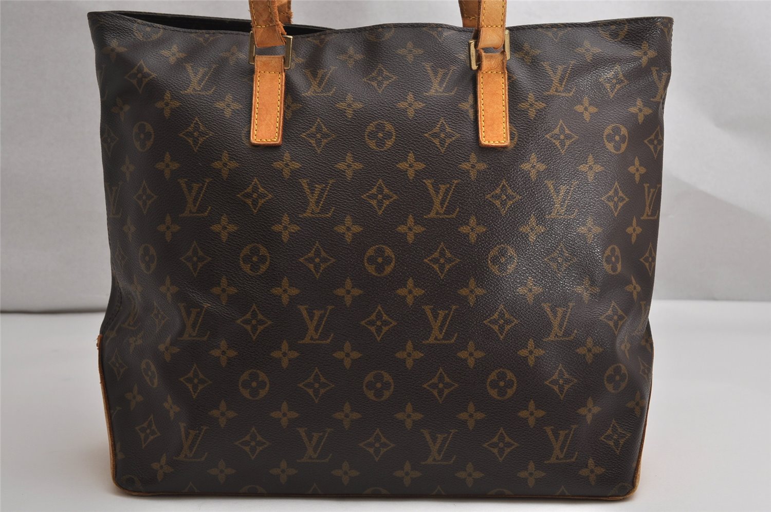 Authentic Louis Vuitton Monogram Cabas Mezzo Shoulder Tote Bag M51151 LV 1917K