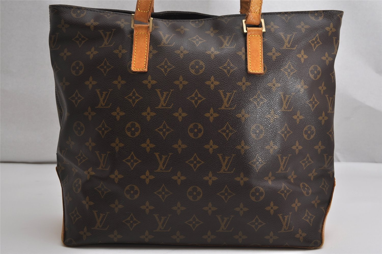 Authentic Louis Vuitton Monogram Cabas Mezzo Shoulder Tote Bag M51151 LV 1917K