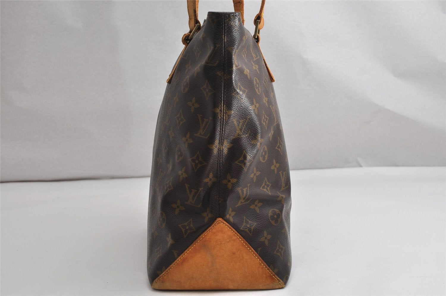 Authentic Louis Vuitton Monogram Cabas Mezzo Shoulder Tote Bag M51151 LV 1917K
