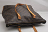 Authentic Louis Vuitton Monogram Cabas Mezzo Shoulder Tote Bag M51151 LV 1917K