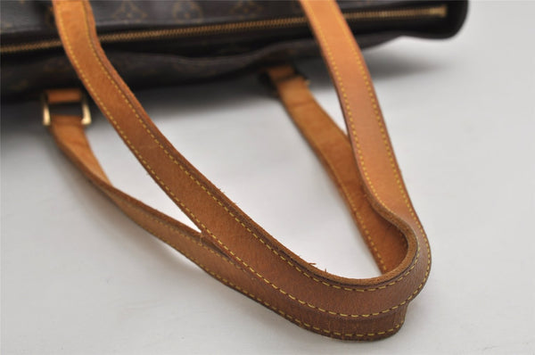 Authentic Louis Vuitton Monogram Cabas Mezzo Shoulder Tote Bag M51151 LV 1917K